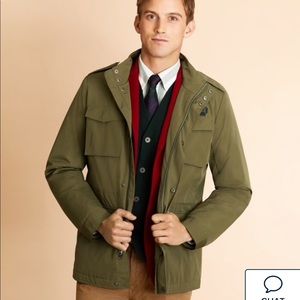 Brooks Brothers Red Fleece Field Jacket 